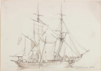 Une brigantine américaine